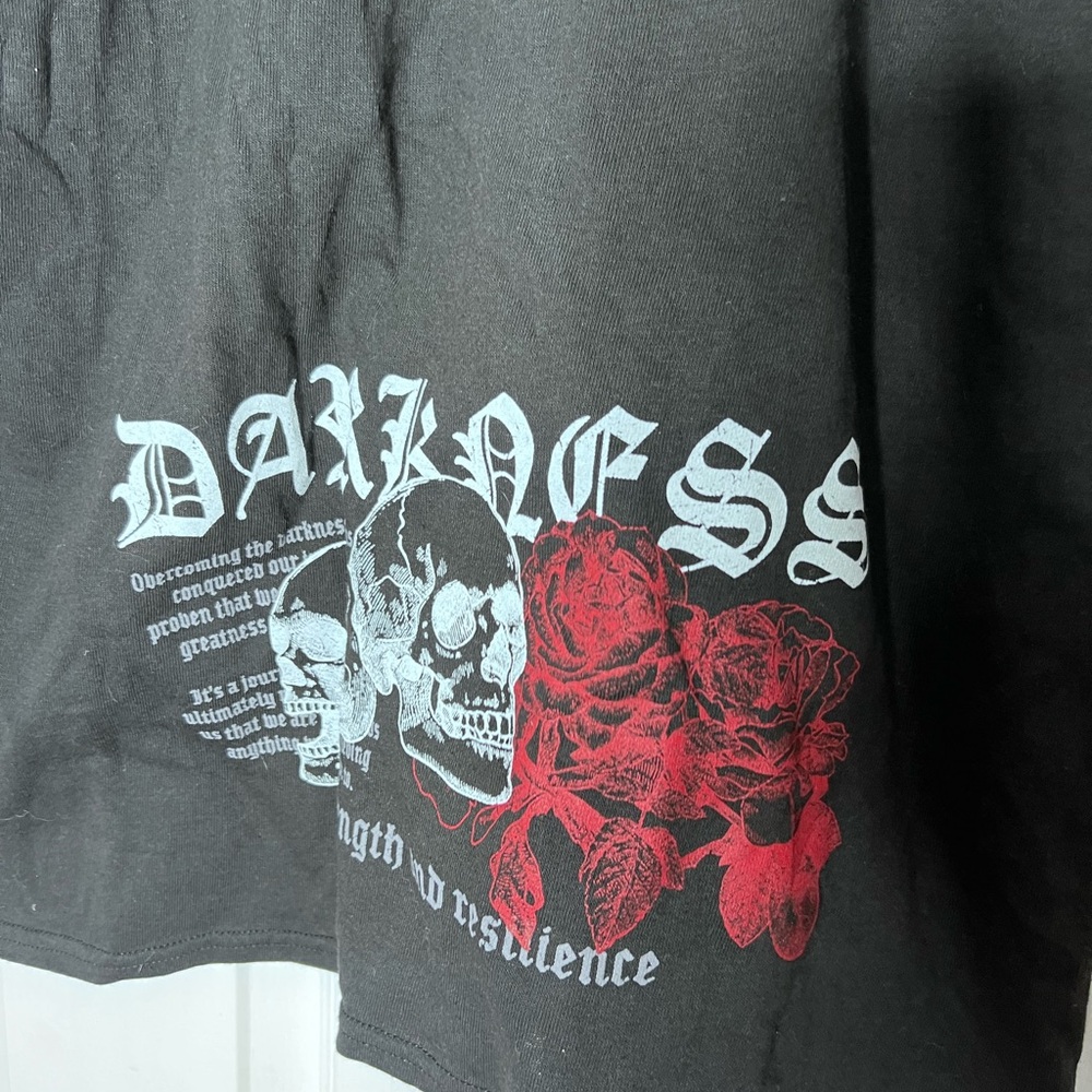 OTL - Darkness Graphic Black T-Shirt - Like New - Picture 5 of 6